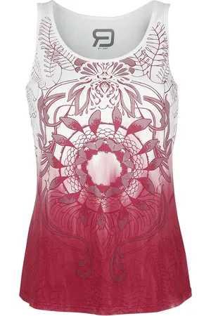 RED by EMP Top z Colour-Run Tank Top with Mandala Print