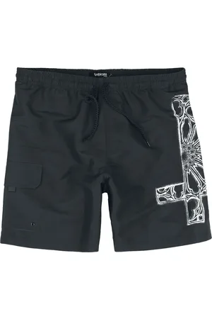 Gothicana Kąpielówki z Swim Shorts With Gothic Cross