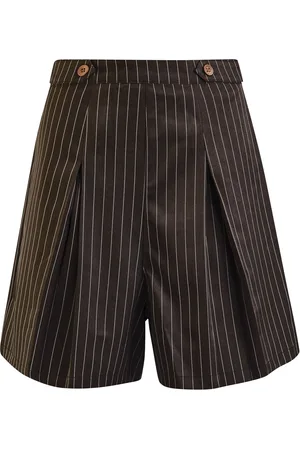 Banned Retro Krótkie spodenki Rockabilly z Stripe Sail Shorts