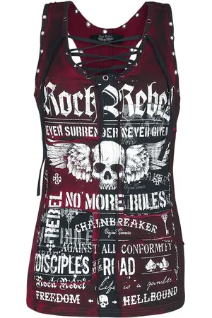 Rock Rebel Top z Broken Strings