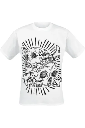 Chet Rock T-Shirt Rockabilly z Cosmos White