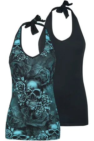 EMP Top Halterneck z Double-Pack Halterneck Tops