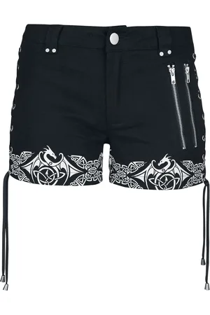 Gothicana Krótkie spodenki Goth z Gothicana X Anne Stokes