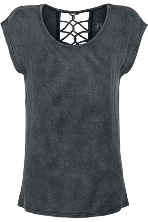 EMP T-Shirt z T-Shirt with Decorative Bands at the Back