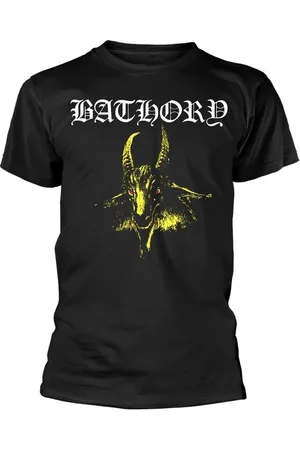 Bathory T-Shirt z Goat Yellow