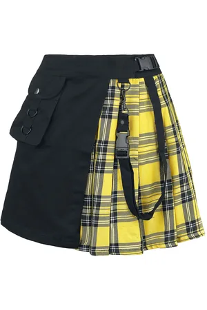 Chemical Black Spódnica krótka Rockabilly z Infinity Skirt