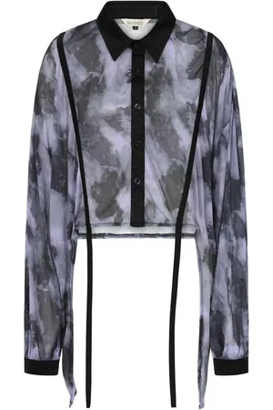 Banned Alternative Bluzka Goth z Selene Mesh Blouse