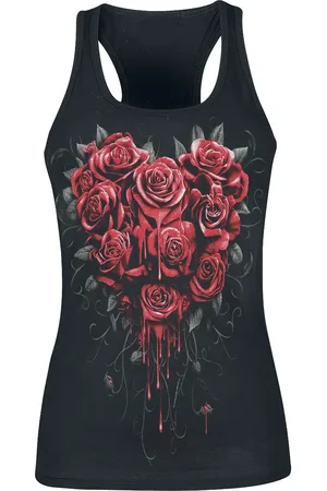 Spiral Top Goth z Bleeding Heart