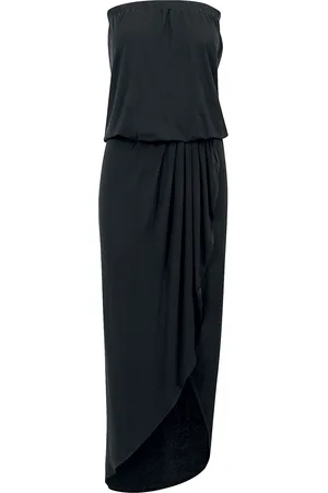 Urban classics Sukienka długa z Ladies Viscose Bandeau Dress