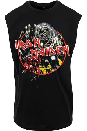 Iron Maiden Tanktop z Circular Vintage Print