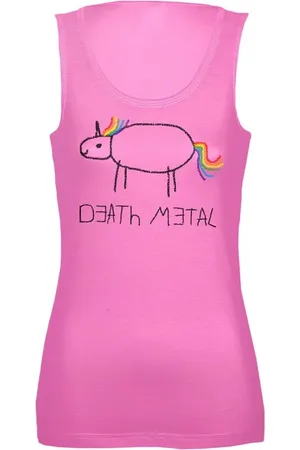 Tierisch Tanktop Fun z Death Metal Unicorn