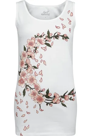 Full Volume Top z Vest with Flowers