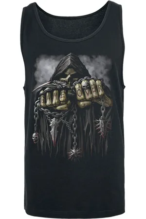 Spiral Tanktop Goth z Game Over