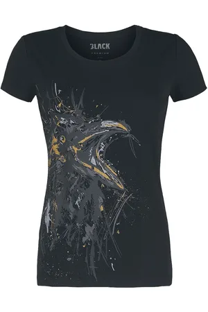 EMP T-Shirt z Ladies’ t-shirt with sketch art raven