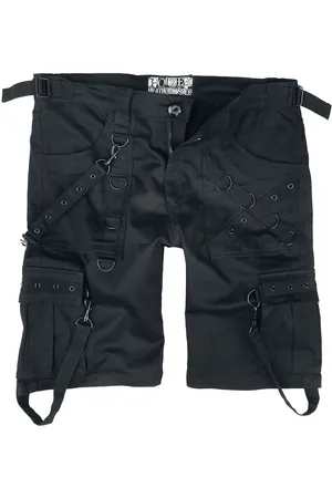 Poizen Industries Krótkie spodenki Goth z Dargan shorts