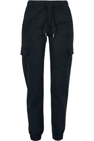 Urban classics Spodnie dresowe z Ladies’ high-waist cargo jogging bottoms