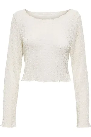 ONLY Longsleeve z ONLLILIAN L/S BOATNECK TOP CS JRS