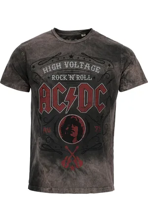 AC/DC T-Shirt z Pinstripe