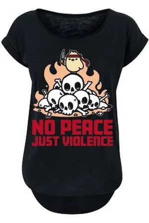 Tierisch T-Shirt Fun z No Peace Just Violence