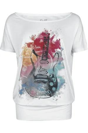 Full Volume T-Shirt z T-shirt with Guitar Front Prrint