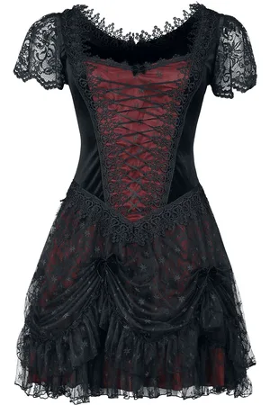 Sinister Gothic Sukienka krótka Goth z Minidress