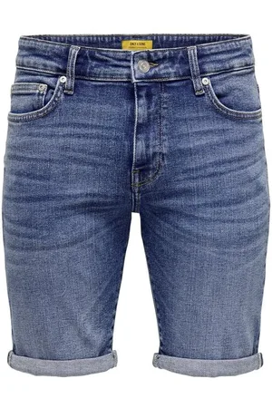 Only & Sons Krótkie spodenki z ONSPLY DBD 8773 TAI DNM SHORTS NOOS