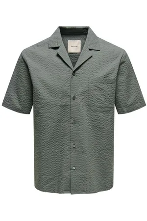 Only & Sons Koszula z krótkim rękawem z ONSEYE RESORT SEERS 0009 SHIRT NOOS