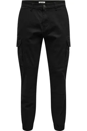 Only & Sons Bojówki z ONSCARTER LIFE CARGO CUFF 0013 TROUSERS NOOS
