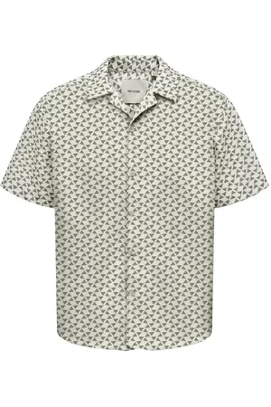 Only & Sons Koszula z krótkim rękawem z ONSCHARMY SS RESORT AOP SHIRT