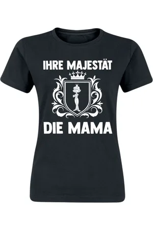 Sprüche T-Shirt Fun z Ihre Majestät die Mama
