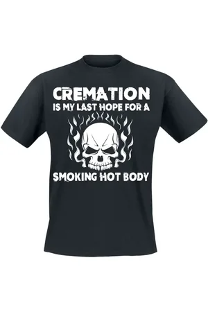 Sprüche T-Shirt Fun z Smoking Hot Body