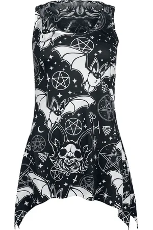 Heartless Top Goth z Conjure Lace Panel Top