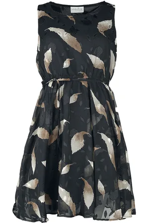 Innocent Sukienka krótka Goth z Fallen leaves dress