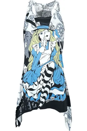 Innocent Top z Steampunk Alice lace panel v