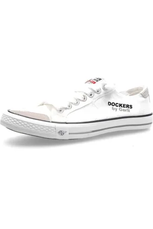 Dockers Buty sportowe z Canvas Trainers White