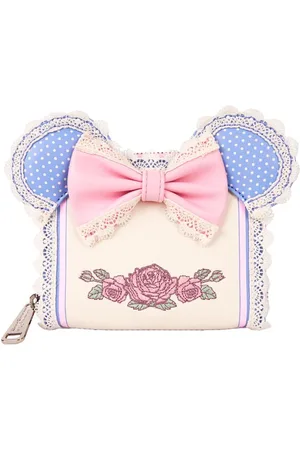 Minnie Portfel Disney z - Loungefly Minnie Flowers and Lace with ears