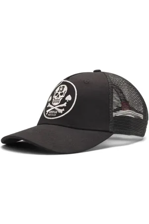 Lucky 13 Czapka z - Pirate Skull Trucker Hat Black
