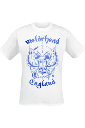 Motörhead T-Shirt z England Blue Texture
