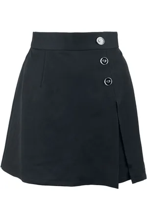Hell Bunny Krótkie spodenki Goth z Cooper Skorts