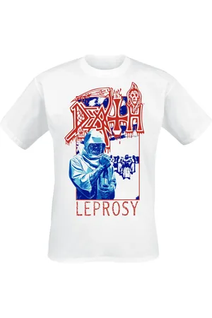 Death T-Shirt z Leprosy Posterized