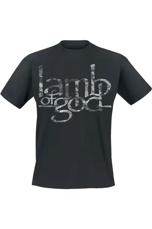 Lamb of God T-Shirt z Large Stacked Logo