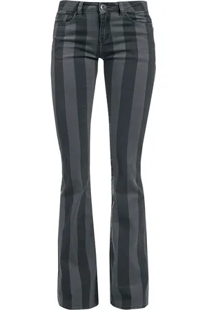 Gothicana Spodnie z materiału Goth z Grace