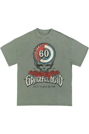 Grateful Dead T-Shirt z Stealie Roses 60th