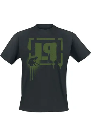 Linkin Park T-Shirt z Logo Spray