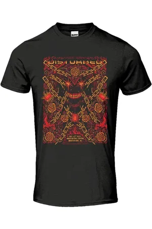 Disturbed T-Shirt z Abbotsford Poster