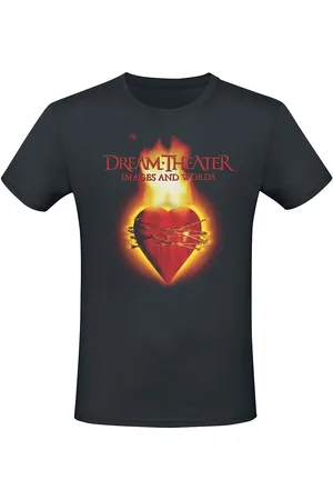 Dream Theater T-Shirt z Flaming Heart
