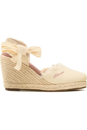 Blauer Espadryle