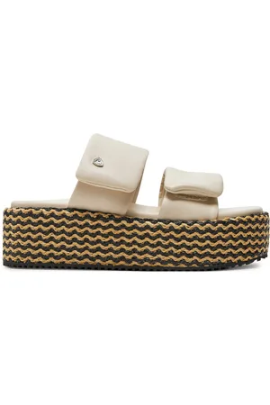 Blauer Espadryle