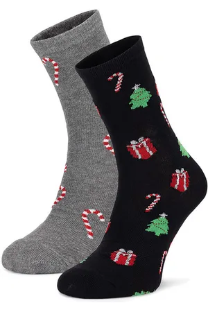 Lasocki Zestaw 2 par wysokich skarpet męskich