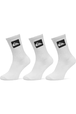 Quiksilver Zestaw 3 par wysokich skarpet unisex